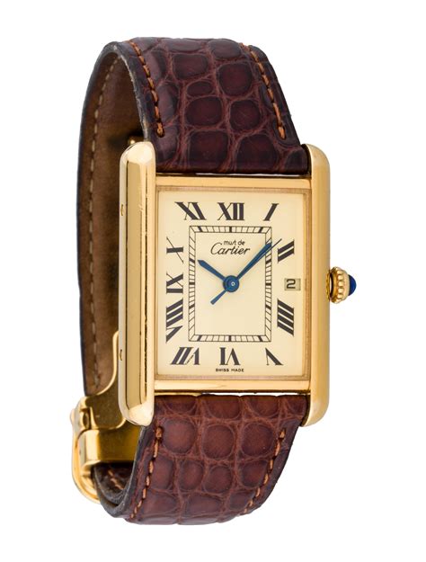 cartier tank watch